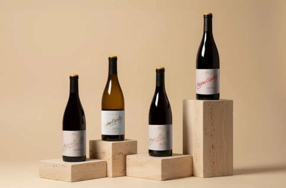 Garrafas de vinho de Castro Candaz