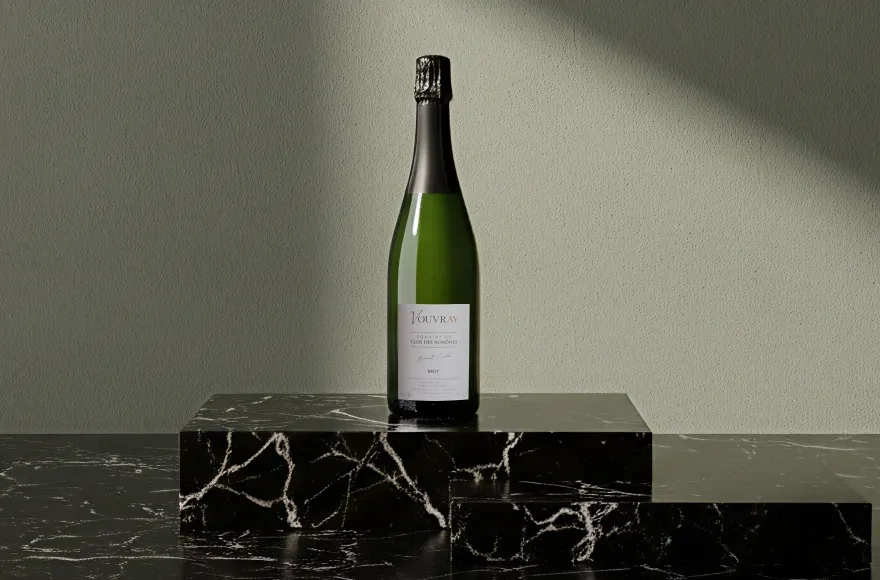 Garrafa de Champagne Domaine du Clos des Aumônes Vouvray Brut