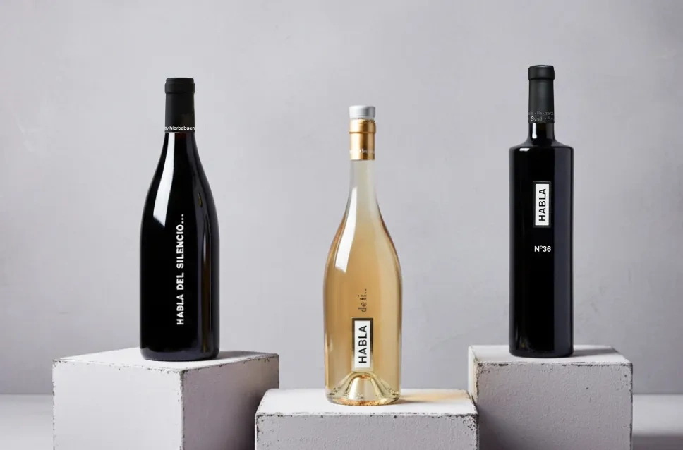Vinhos de la adega Habla