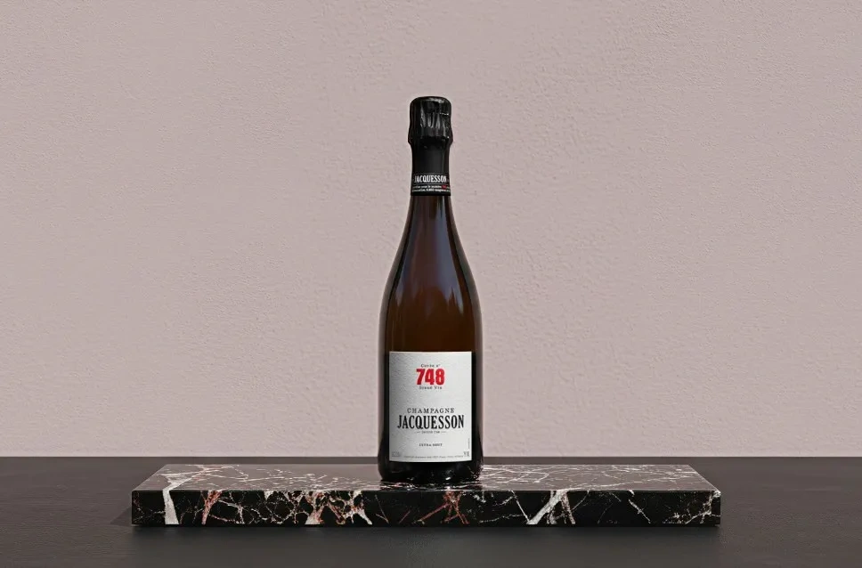Garrafa de champagne Jacquesson 748