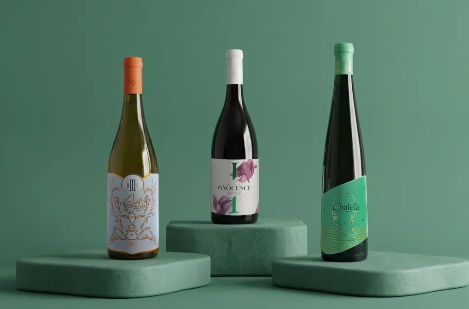 Garrafas de vinhos de Adegas MAM