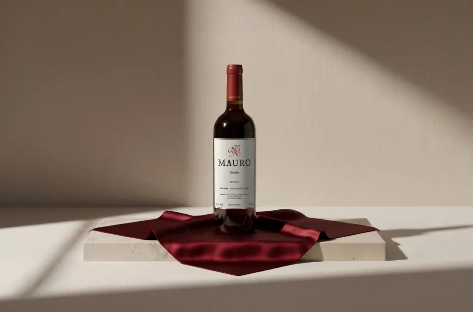 Garrafa de vinho Mauro 2023
