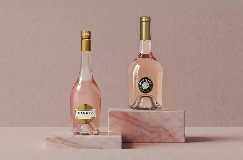 Vinhos de la adega Château Miraval