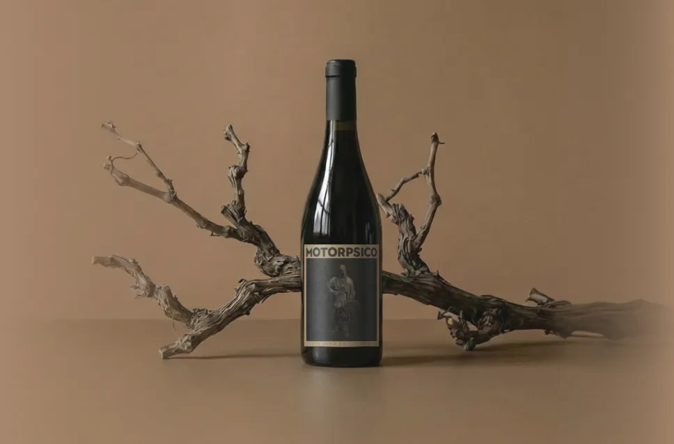 Garrafa de vinho Motorpsico 2023