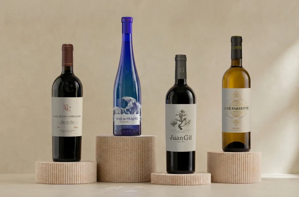 Garrafas de vinho mais vendidos