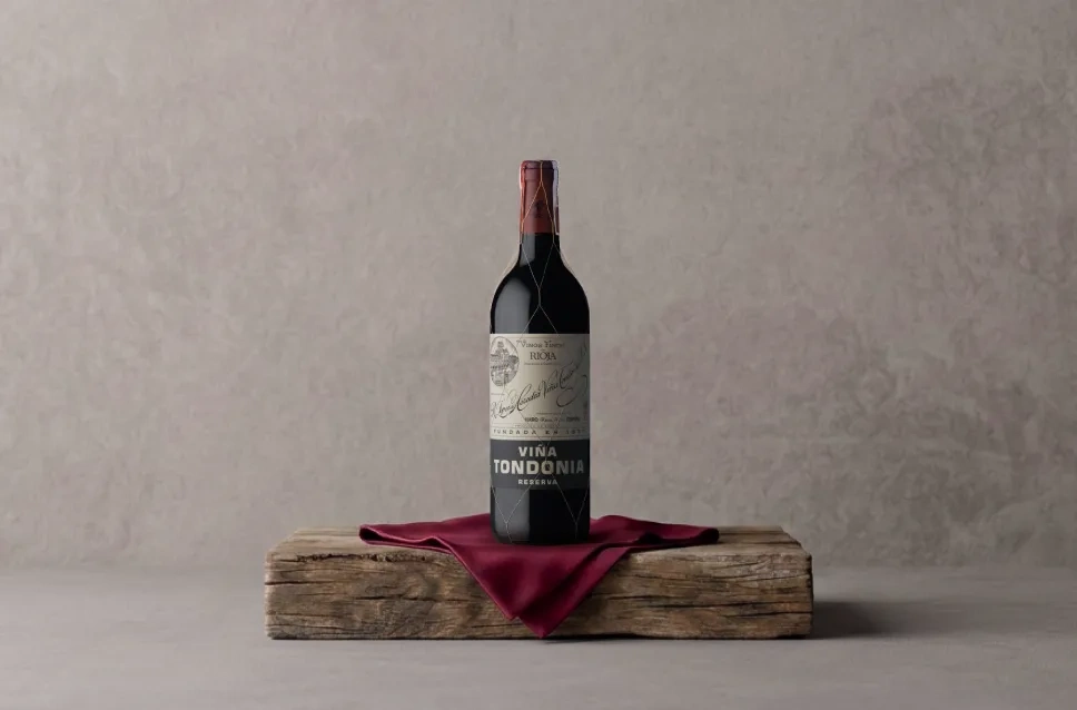 Garrafa de vinho Viña Tondonia Reserva 2014