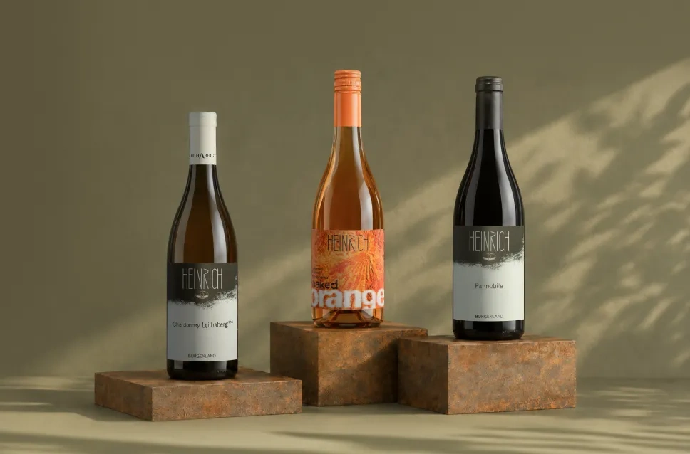 Botellas de la bodega Weingut Heinrich