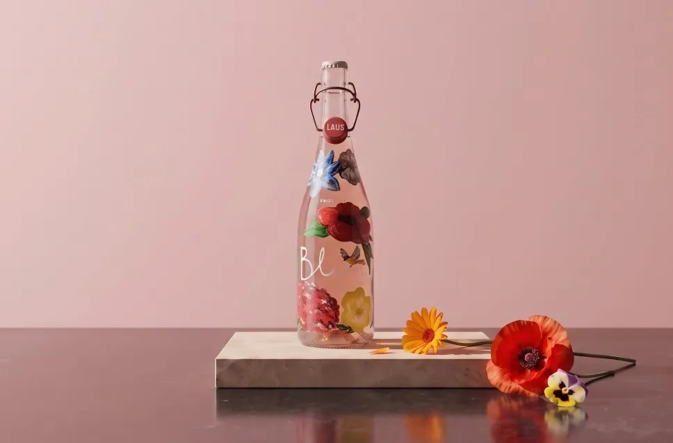 Garrafa de vinho Blum by Laus Rosé