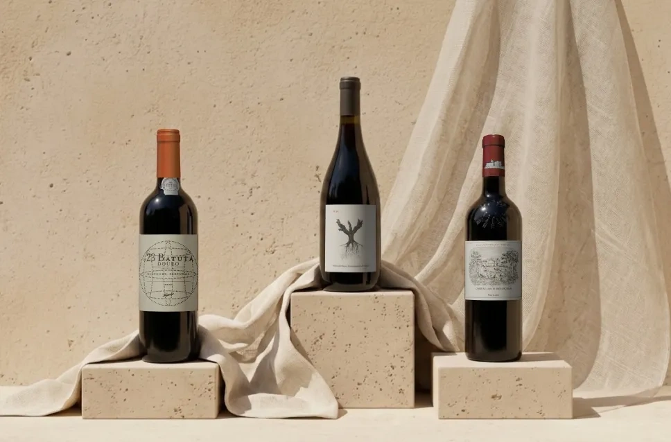 Garrafas de vinho Primeurs 2025