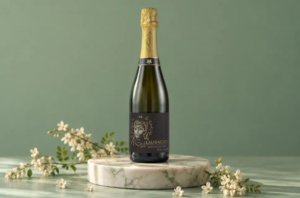 Garrafa de Laudacius Brut Nature