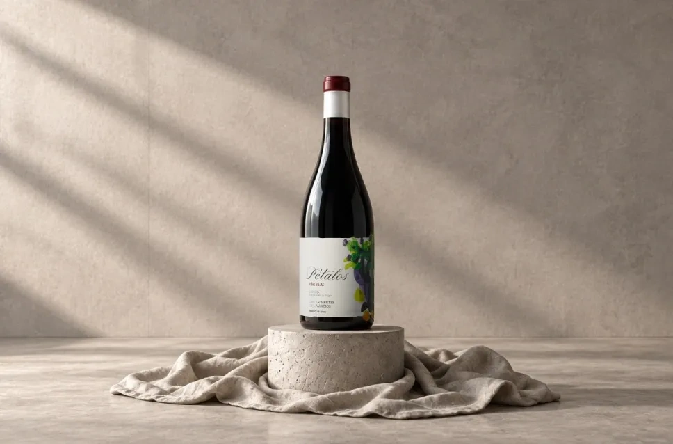 Garrafa de vinho Pétalos 2023