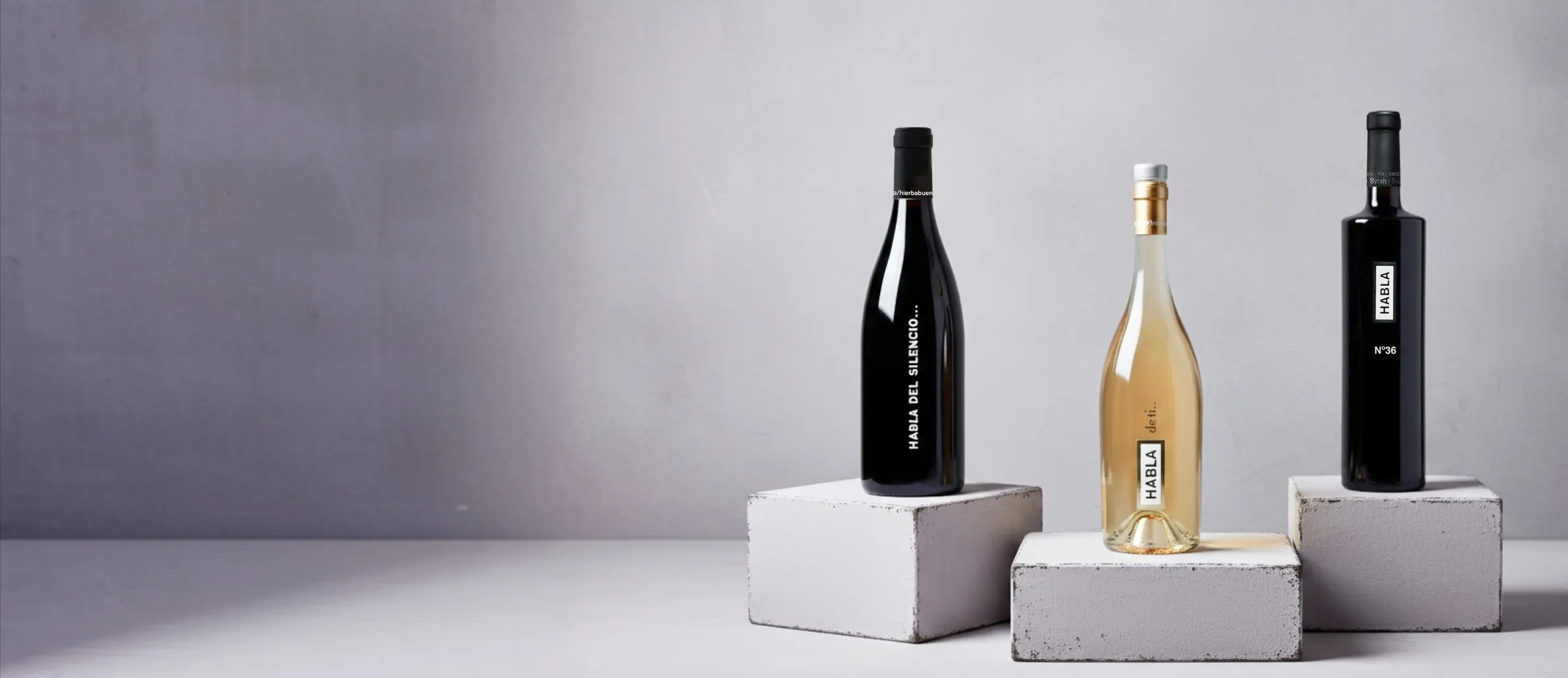 Vinhos de la adega Habla