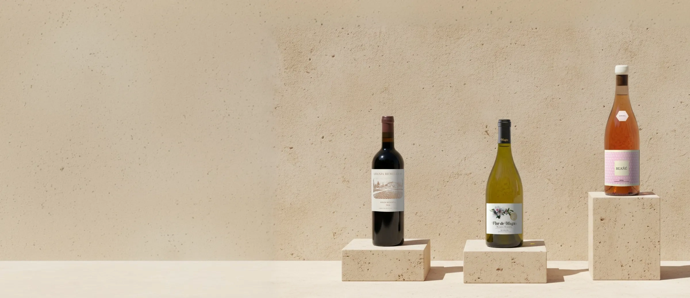 Garrafas de vinhos Top Rioja