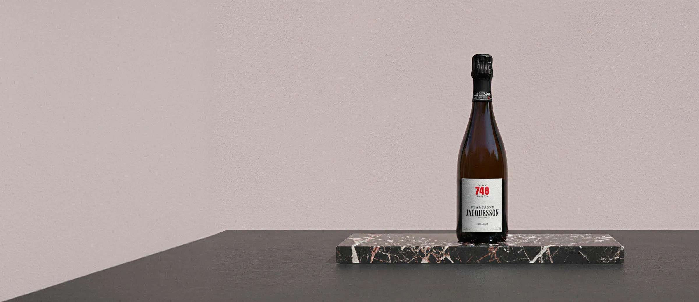 Garrafa de champagne Jacquesson 748