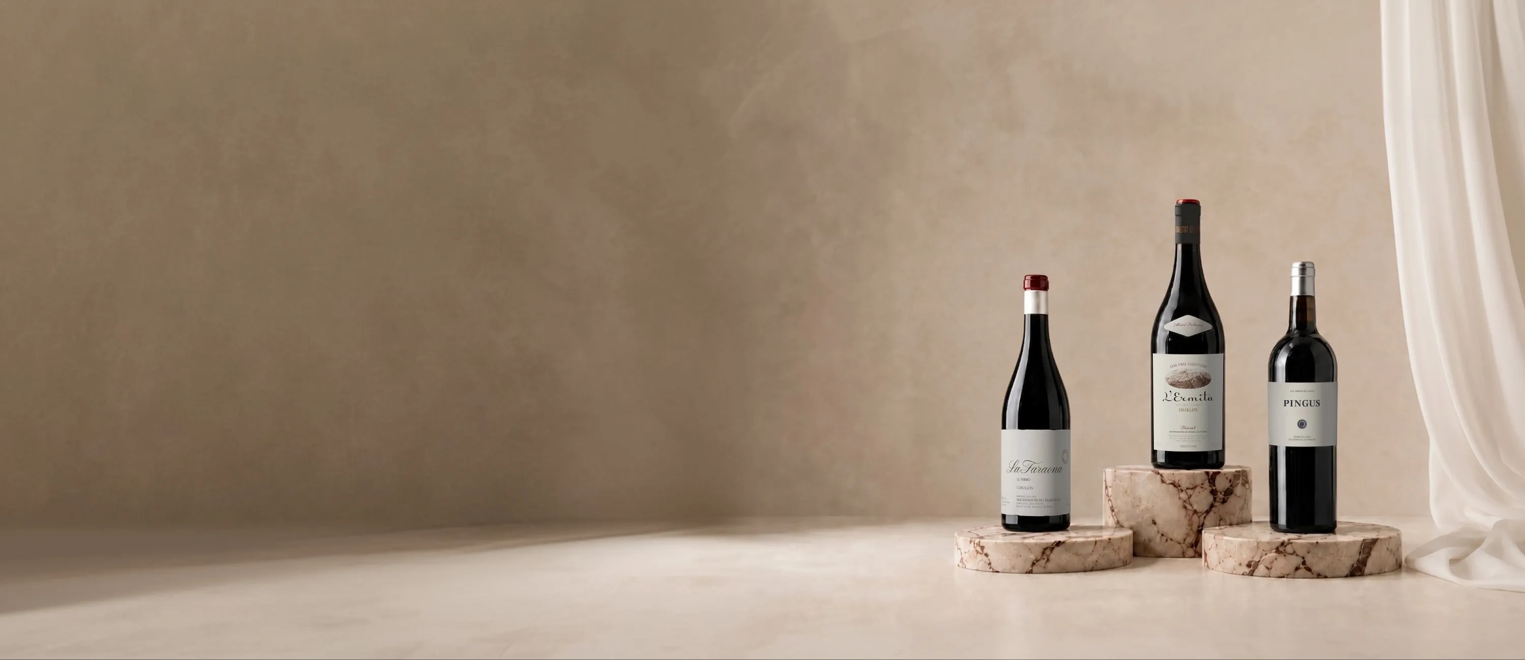 Garrafas de vinho de Espanha 2025 em primeur