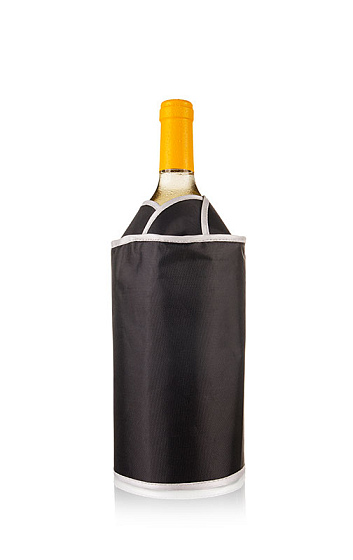 Enfriador de botellas "Tulip Negro" Vacu Vin