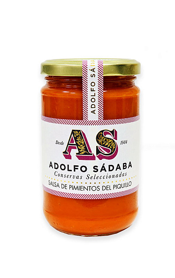 Salsa de pimientos del piquillo 30 cl.