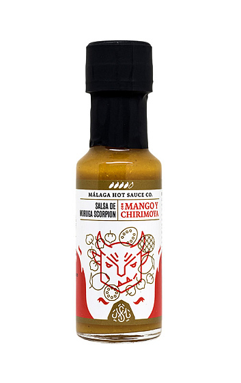 Salsa De Moruga Scorpion Con Mango y Chirimoya