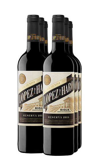 Hacienda López de Haro Reserva 2014 (x6)