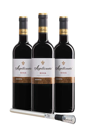 Produto: Azpilicueta Reserva 2017 (x3) con Enfriador-Decantador Azpilicueta