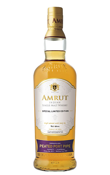 Amrut Single Cask Whisky "Peated Port Pipe"