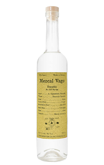 Mezcal Vago Artesanal Espadin By Joel Barriga