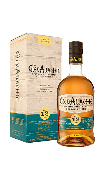 The GlenAllachie 12 YO Sauternes Wine Cask Finish