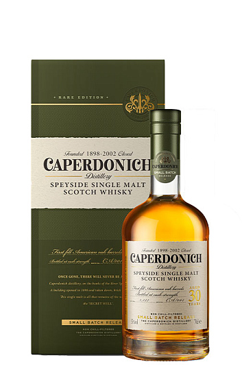 Caperdonich Unpeated 30 Y.O. con estuche