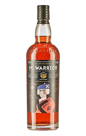 House of McCallum Mc Warrior Port Finish Single Malt con Astuccio