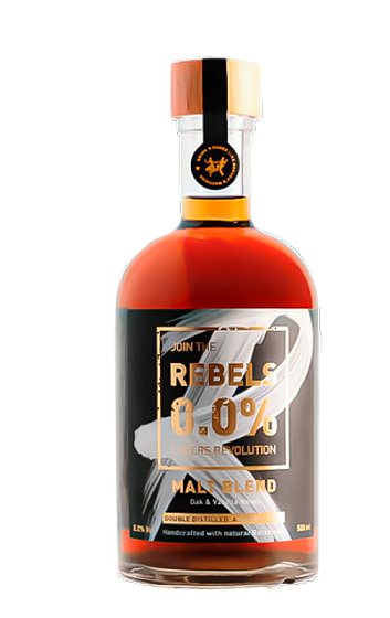 Produto: Rebels 0.0% Malt Blend Whiskey