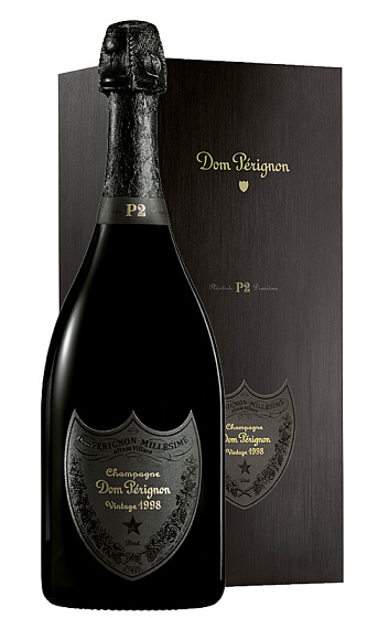 Dom Pérignon Blanc P2 Vintage 1998 con estuche