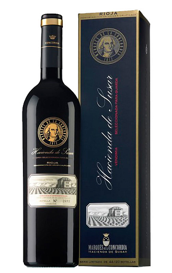 Marqués de la Concordia Hacienda de Súsar 2014 con estuche