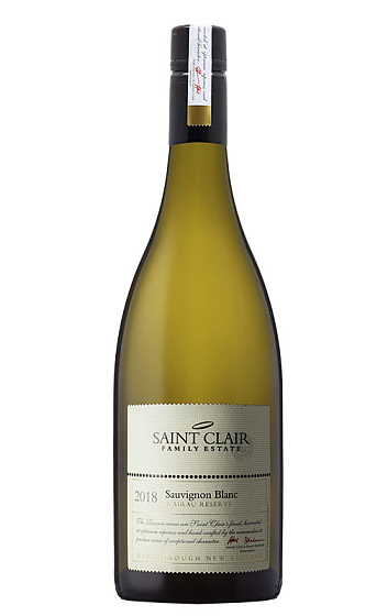 Saint Clair Wairau Reserve Sauvignon Blanc 2018