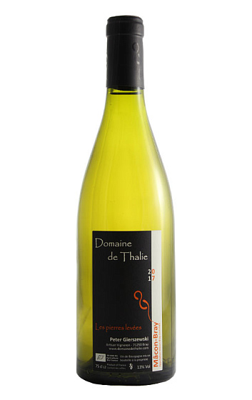 Domaine de Thalie Mâcon-Bray Les Pierres Levees Blanc 2017