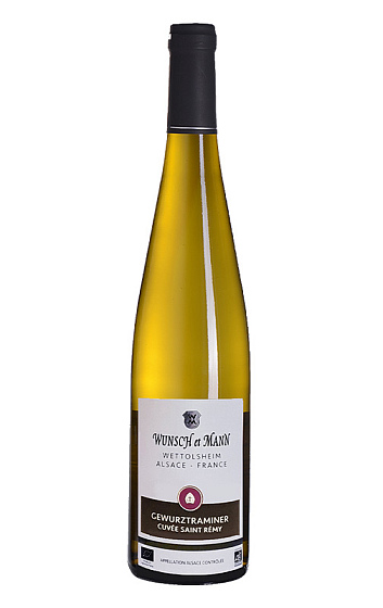 Wunsch et Mann Cuvée Saint Rémy Gewürztraminer 2019