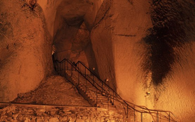 Las Crayères, minas subterráneas de piedra caliza