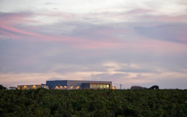 Atardeciendo en bodega