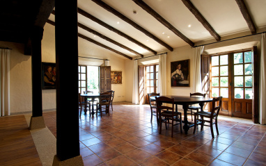 Salón social de la bodega