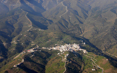 Panorámica de los viñedos 