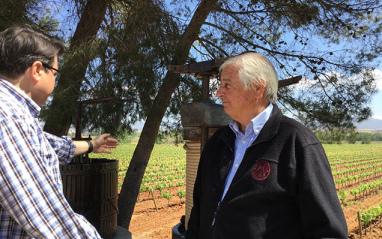 Rodolfo Valiente y su padre Andrés Valiente