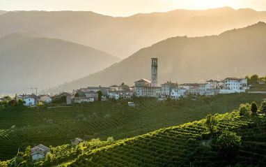 Paisaje de Valdobbiadene