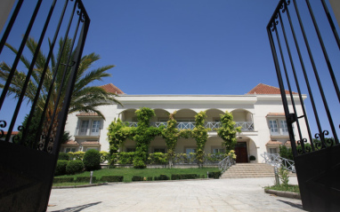 Puerta de entrada a Casa del Valle