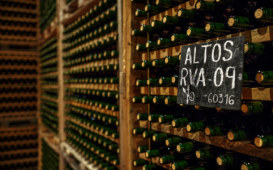 Detalle del botellero