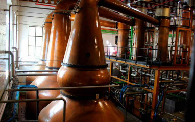 Alambiques de destilación