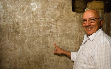 Manuel Fariña en su bodega