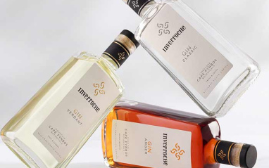 Botellas de ginebras Inverroche