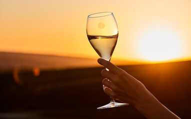 Laurent-Perrier x Puesta del sol en Champagne