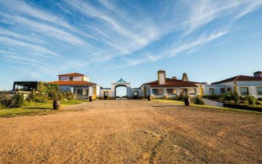 Esta bodega se localiza en el norte del Alentejo.