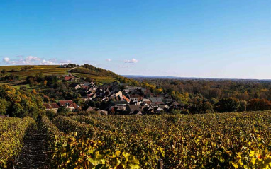 La propiedad se ubica en el pueblo de Pouilly-sur-Loire