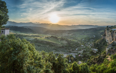 Panorámica del entorno de Ronda